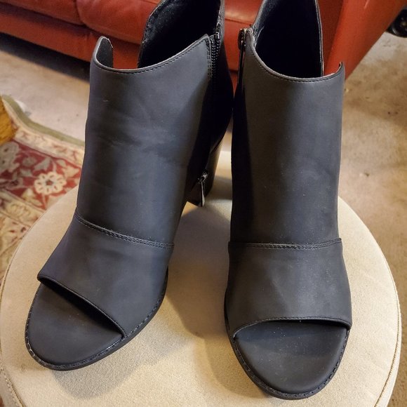 Ashley Stewart Shoes - Ashley Stewart Open Toe  Shootie (Shoe boot)